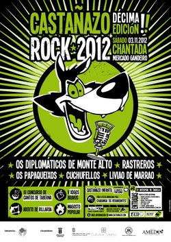Cartel do Castañazo Rock 2012