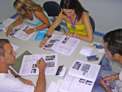 Estudantes universitarios nunha clase de galego/ blog.esl-idiomas.com