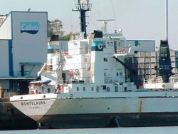 Un dos barcos do Grupo Conservas Calvo
