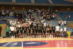 Plantel do Breo nun partido de pretempada. / José Rodríguez Fructuoso @fotofruqui.