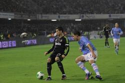 Iago Aspas e Ronaldo nun momento do encontro/ Vavel.com