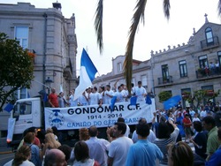 O Gondomar FC no ascenso esta tempada