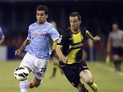 Un momento do encontro entre o Celta e o Zaragoza/ Terra