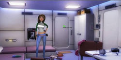 Unha das secuencias do videoxogo AR-K