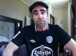 O actor Luís Tosar apoia o CD Lugo