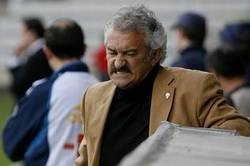 David Vidal, en plena faena.