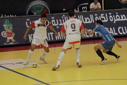 Imaxe do partido do Santiago Futsal co Chonburi.