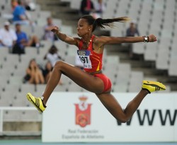 A atleta de Ribeira Ana Peleteiro.