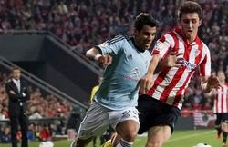 O Celta loitou polo tres puntos en San Mamés. / celtadevigo.net
