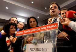 Ricardo Río, novo presidente da Cámara Municipal de Braga/ sapo.pt