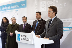 Feijóo inaugura a variante de Cee/ Xunta