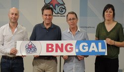 Representantes do BNG e de puntoGAL /bng-galiza.org
