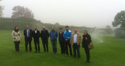 Equipo investigador na optimización do rego de xardíns/USC
