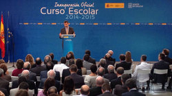 Felipe VI Inaugura o curso escolar en Pereiro de Aguiar/ xunta.es