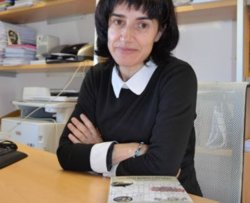 A profesora da Facultade de Ciencias da Educación e do Deporte Ana Acuña 