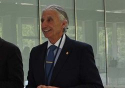 O  presidente da Confederación de Empresarios de Galicia, José Manuel Fernández Alvariño