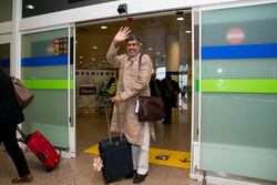 O Premio Nobel da Paz 2014 Kailash Satyarthi na súa visita a Galicia