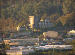 Castelo de Tebra, en Tomiño