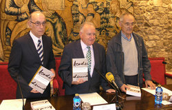 Ramón Lorenzo, Xesús Alonso Montero e Antón Santamarina / realacademiagalega