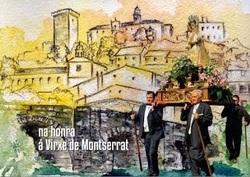 Parte do cartaz das festas de Monforte 2015 que orixinaron unha pequena polémica