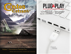 Capa de Plug & Play. Antoloxía galega de ciencia ficción erótica