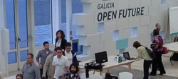 Emprendedores da Galicia Open Future na Cidade da Cultura do Monte Gaiás