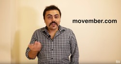 O médico Jon Amil explica a campaña Movember para a loita contra o cancro en homes.