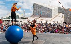 Espectáctulo na Cidade da Cultura / Consello da Cultura.