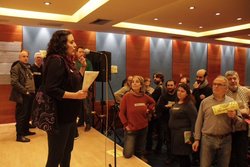 Unha das reunións das mareas municipalistas / @NosPobra