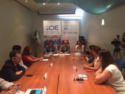 Reunión de edís e o alcalde de Ourense con emprendedores do CIE