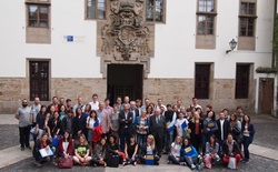 Participantes no curso ‘Galego sen fronteiras’ / USC.