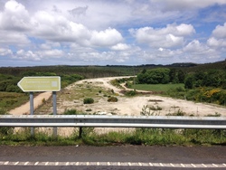 As obras do treito sur da Autovía da Costa da Morte en Berdoias / QPC