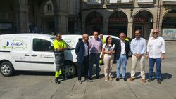 Vehículos eléctricos para o servizo de augas de Ourense