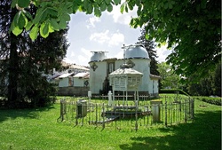 Estación Meteorolóxica do Observatorio Astronómico Ramón María Aller, no Campus Vida da Universidade de Santiago / USC.