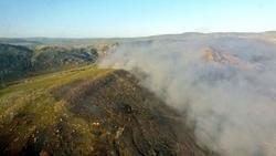 Incendio en Vilariño de Conxo/ Brif Laza
