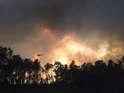 Incendio de Cotobade (Pontevedra) / Europa Press