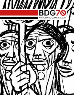  Libro/catálogo da exposición BDG70: A revolta do cómic galego que publicou a Universidade da Coruña