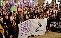 Manifestación en Vigo contra a violencia machista / Miguel Núñez.
