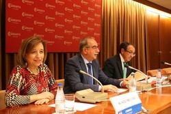 A secretaria de Estado de Comercio, María Poncela, na Coruña / Europa Press