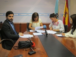 Firma dun convenio da Consellería de Medio Ambiente con Adega / Europa Press