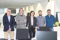  Investigadores do grupo QUIMOLMAT da Universidade da Coruña / UDC.
