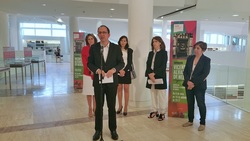 Inauguración da exposición sobre Vicente Álvarez na Cidade da Cultura / Europa Press