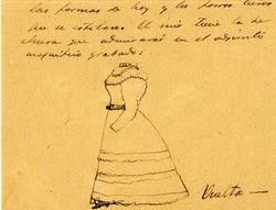 Unha das cartas inéditas de Emilia Pardo Bazán na que se interesa pola moda do seu tempo / RAG