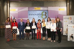 Proxectos innovadores e emprendedores premiados no  concurso Innovatia 8.3 / USC