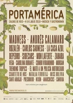 Cartel do Portamérica. PORTAMÉRICA / Europa Press