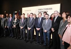 Acto no Muncyt na Coruña co ministro  Pedro Duque.. XUNTA / Europa Press