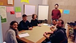 Estudantes de galego da Aula d