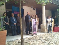 Intervención do Presidente da D.O. Ribeira Sacra, José Manuel Rodríguez.