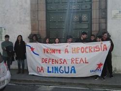 Concentración de Galiza Nova / Galiza Nova
