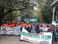 Protesta en defensa do medio rural galego / Europa Press